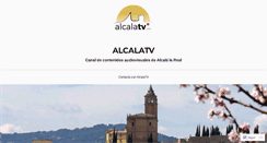 Desktop Screenshot of alcalatv.com